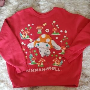 Sanrio Red Cinnamoroll Sweatshirt